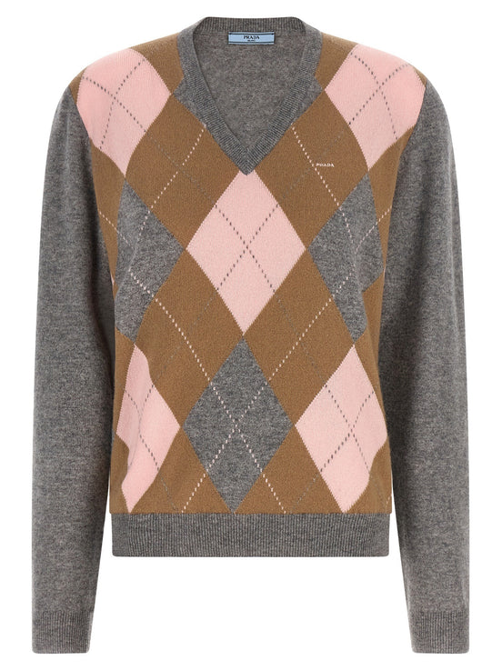 Argyle sweater