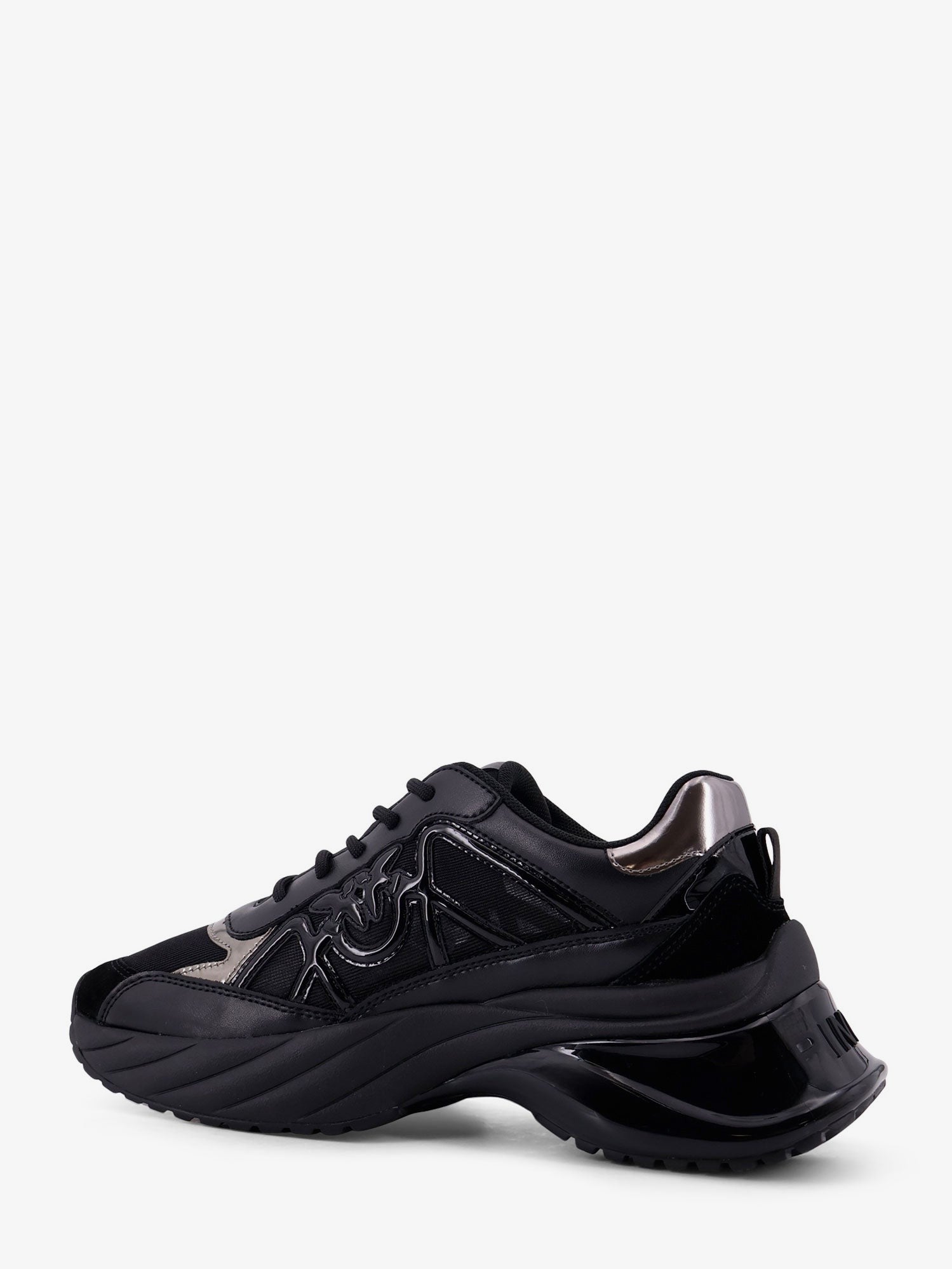 Ariel 33 leather sneakers with nylon inserts