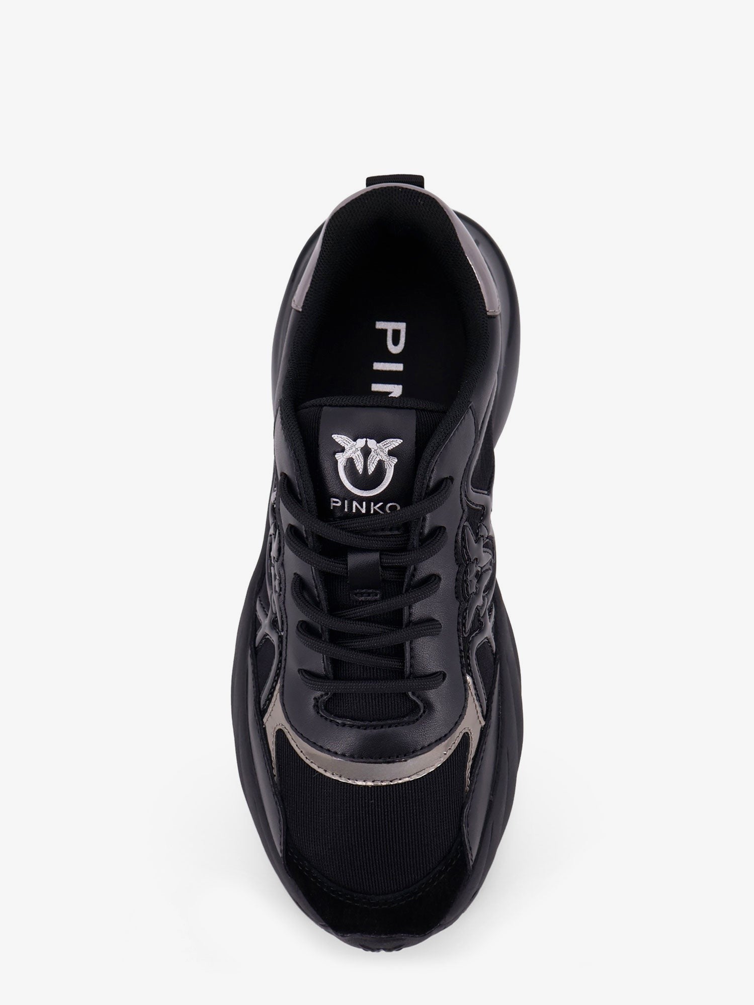 Ariel 33 leather sneakers with nylon inserts