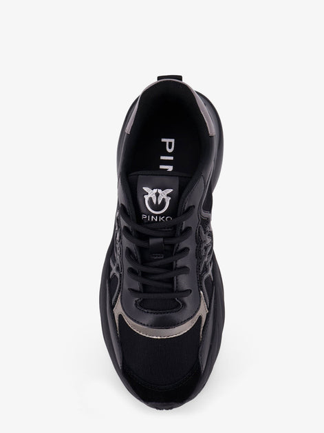Ariel 33 leather sneakers with nylon inserts