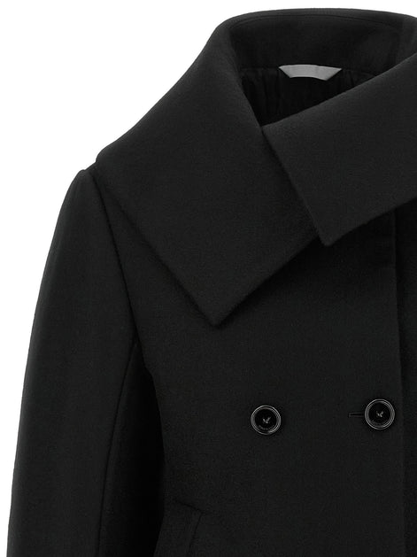 Balenciaga Asymmetrical neck caban