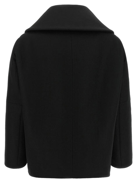 Balenciaga Asymmetrical neck caban