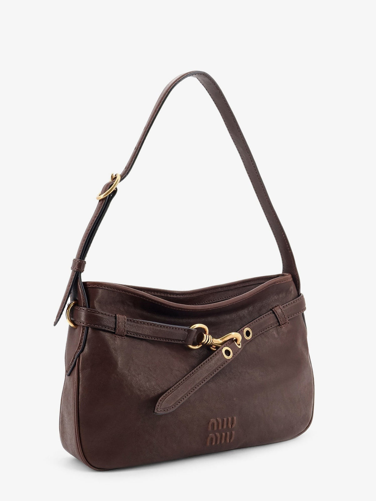 Miu Miu Aventure leather shoulder bag