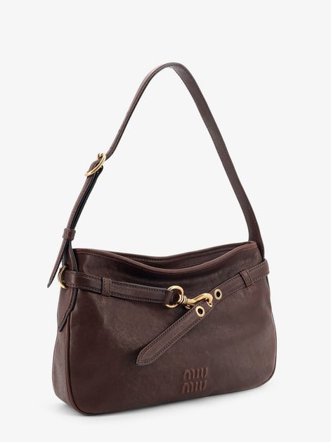 Miu Miu Aventure leather shoulder bag