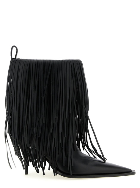 'Avenue Fringe' ankle boots