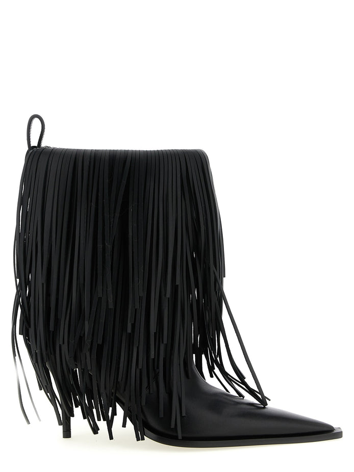 'Avenue Fringe' ankle boots