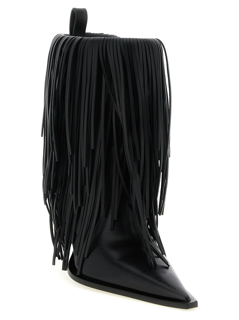 'Avenue Fringe' ankle boots