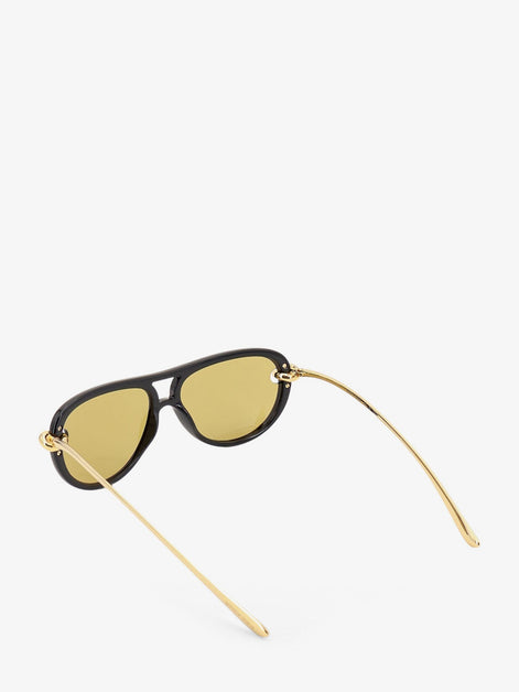 Aviator Knot acetate sunglasses
