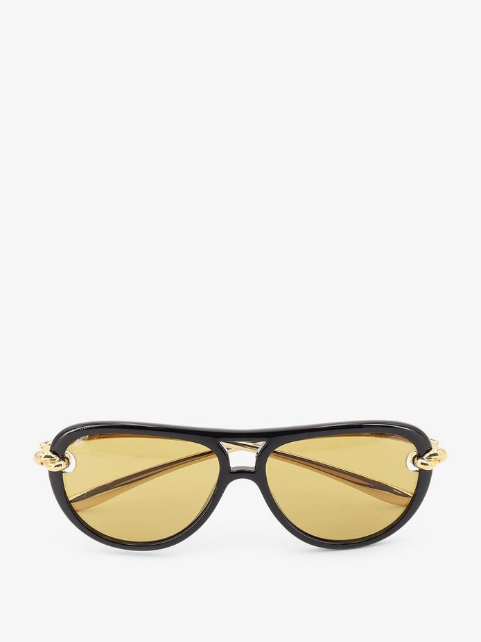 Aviator Knot acetate sunglasses