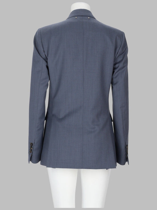 Golden Goose baby blue double breasted blazer