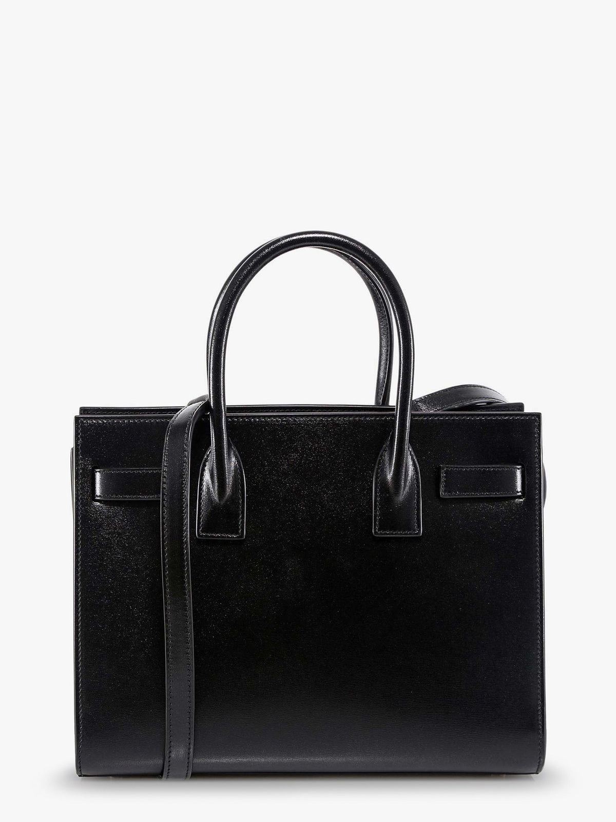 Saint Laurent Baby Sac de Jour leather handbag with padlock
