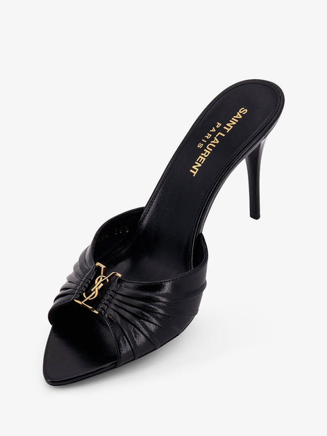 Saint Laurent Babylone 90 leather sandals