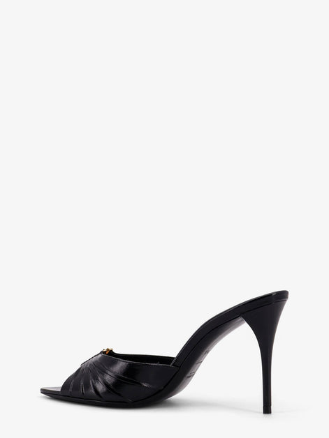 Saint Laurent Babylone 90 leather sandals