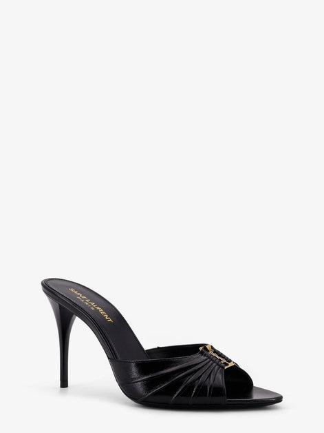 Saint Laurent Babylone 90 leather sandals