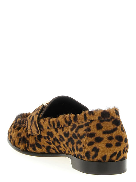 'Baguette' pony hair loafers