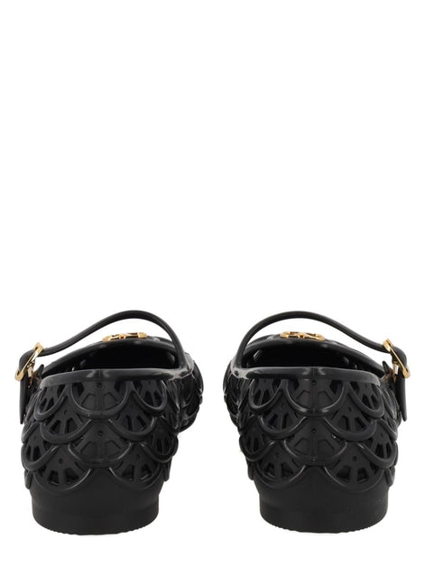 Valentino Garavani Ballerina "Ondette" con Motivo Scallops
