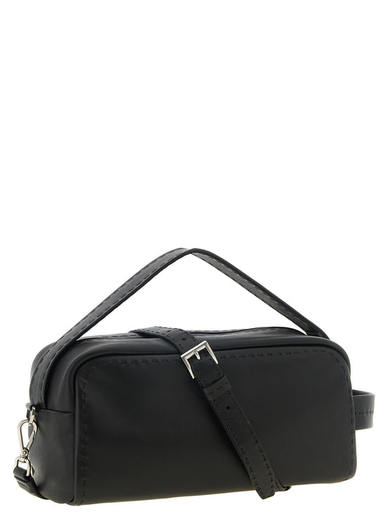 PRADA 'Bandoliera in pelle' crossbody bag