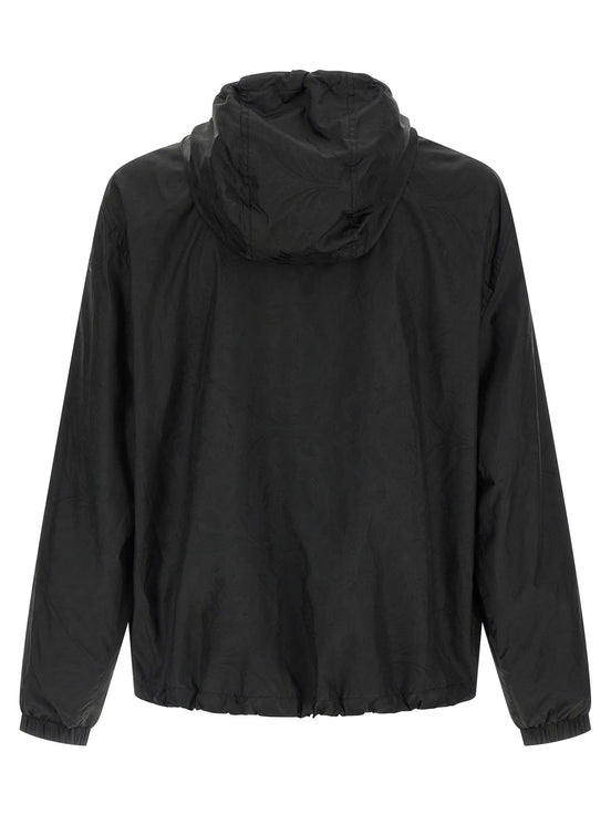 'Barocco' jacquard windbreaker