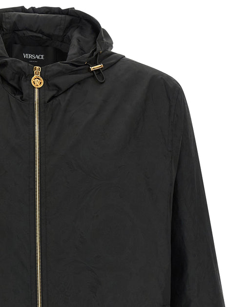'Barocco' jacquard windbreaker
