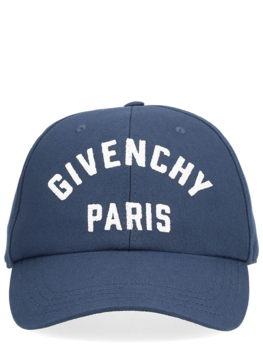 BASEBALL CAP WITH EMBROIDERED LOGO