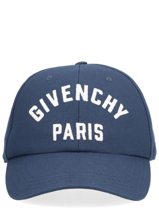 BASEBALL CAP WITH EMBROIDERED LOGO