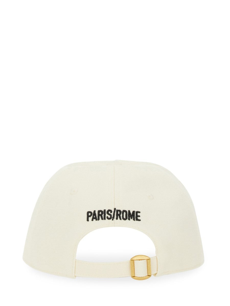BASEBALL CAP WITH EMBROIDERY