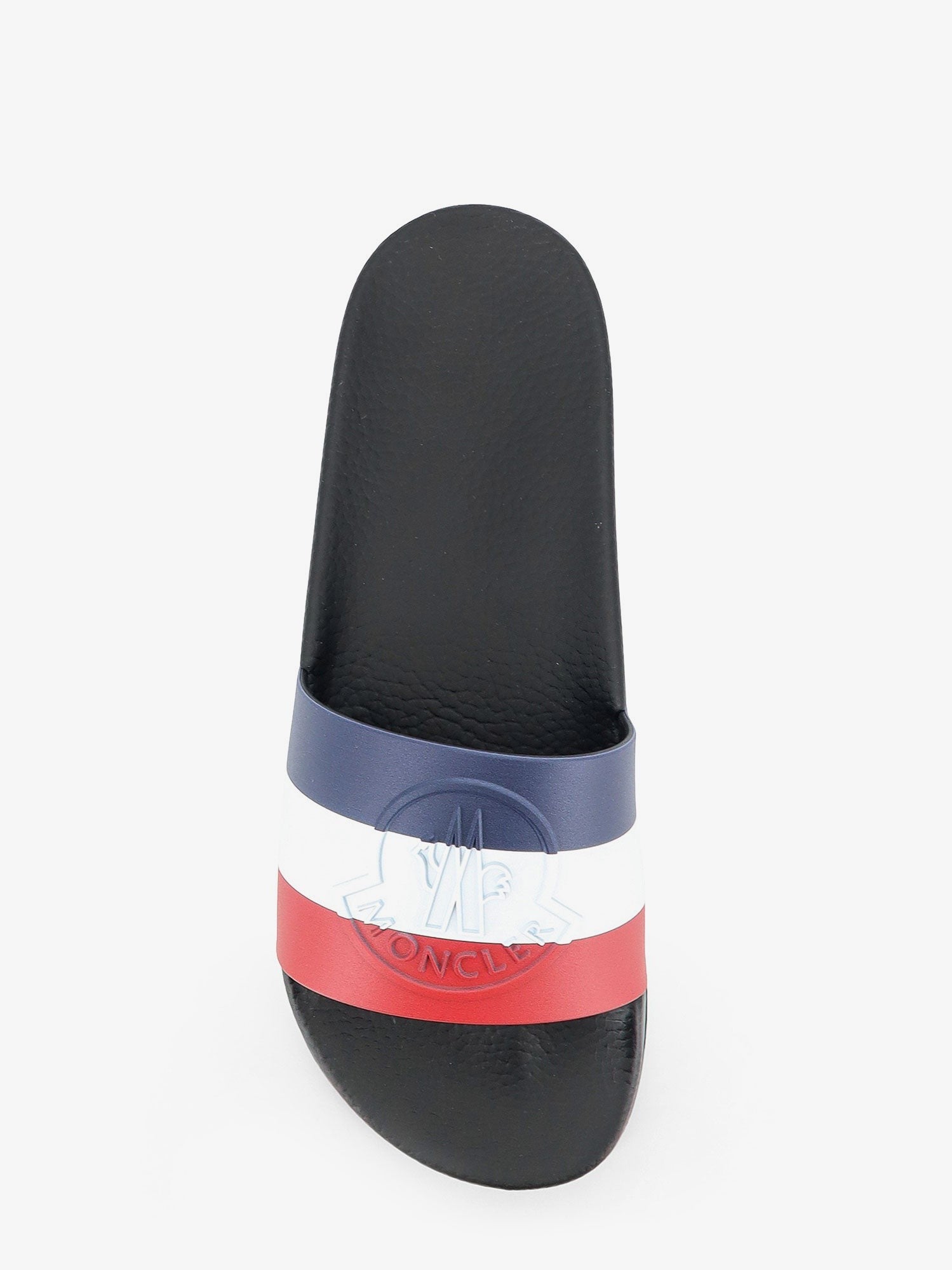 Basile rubber sandals with front logo patch