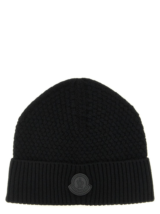 Basket stitch beanie