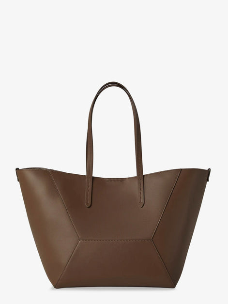 BC Duo hammered leather handbag