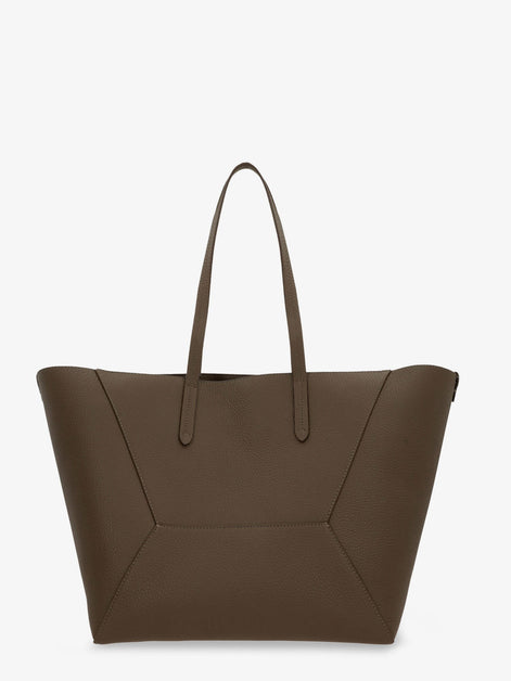 BC Duo hammered leather shoulder bag