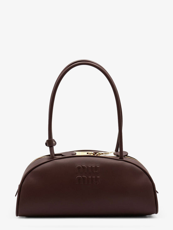 Beau leather handbag