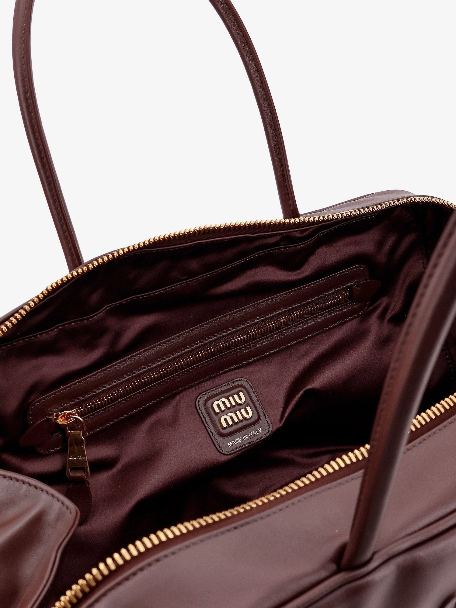 Beau leather handbag