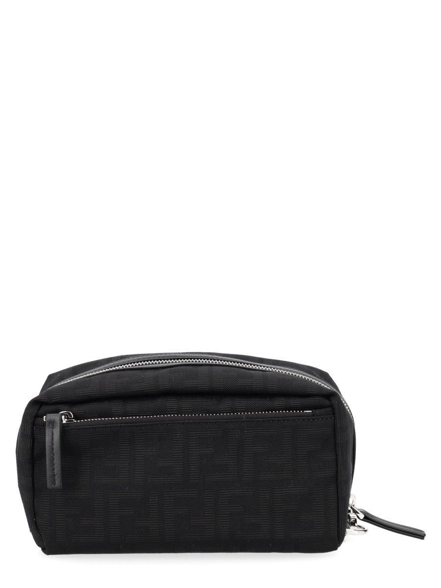 Fendi Beauty Case con Doppia Zip Small