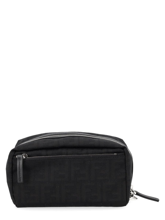 Fendi Beauty Case con Doppia Zip Small