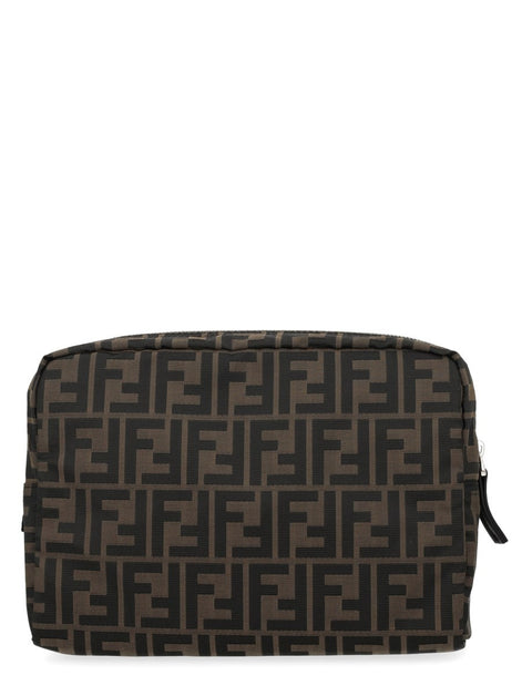 Fendi Beauty Case Medium in Tessuto Superlight FF