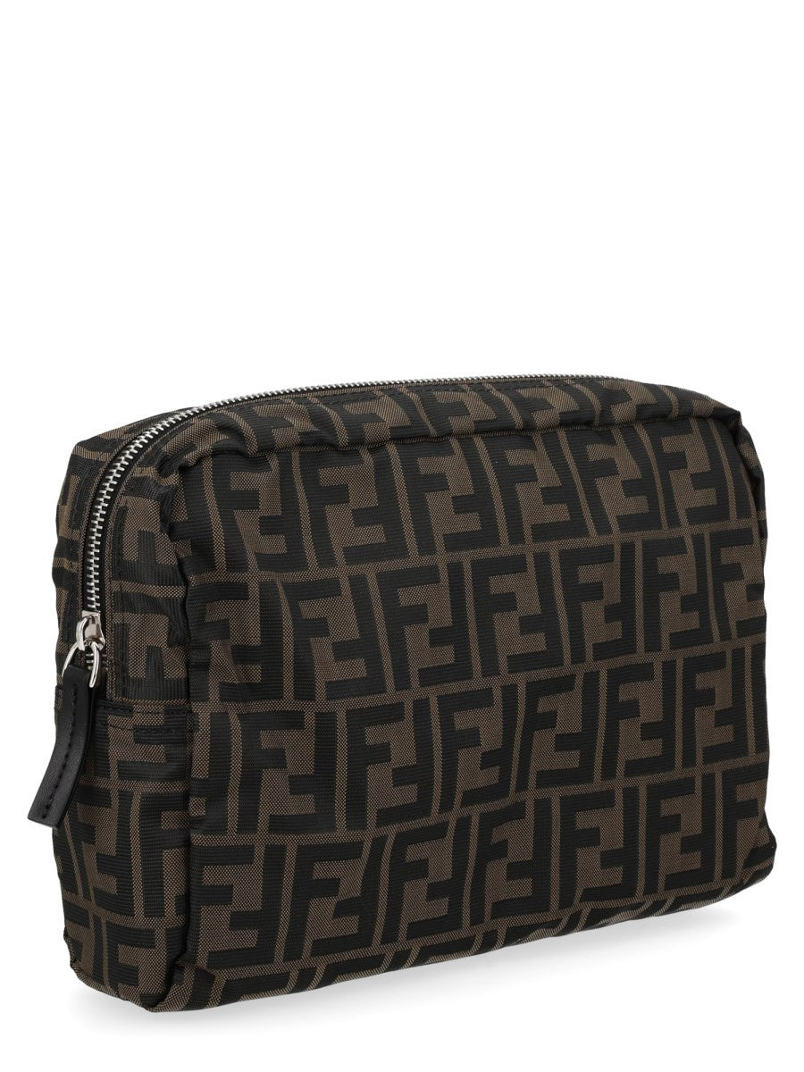 Fendi Beauty Case Medium in Tessuto Superlight FF