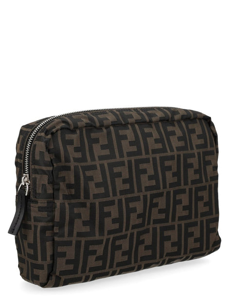 Fendi Beauty Case Medium in Tessuto Superlight FF