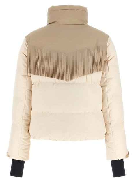 MONCLER GRENOBLE Beige 'Bessin' ski jacket