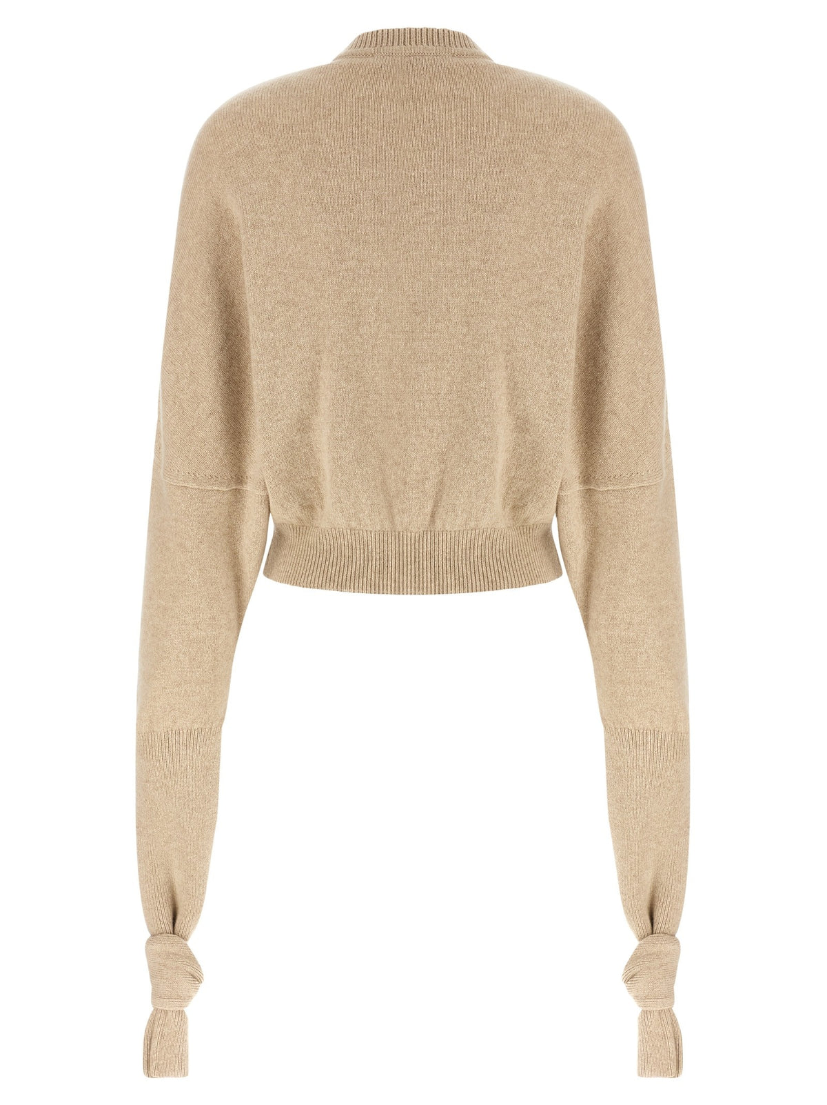 JACQUEMUS Beige 'Fiocco' sweater