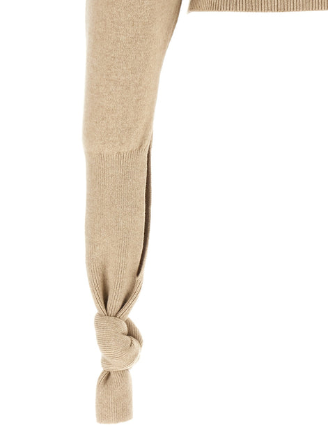 JACQUEMUS Beige 'Fiocco' sweater