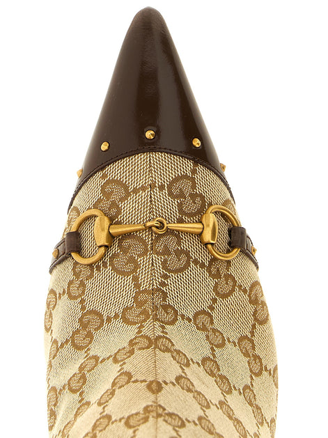 Gucci Beige 'Savoy' boots
