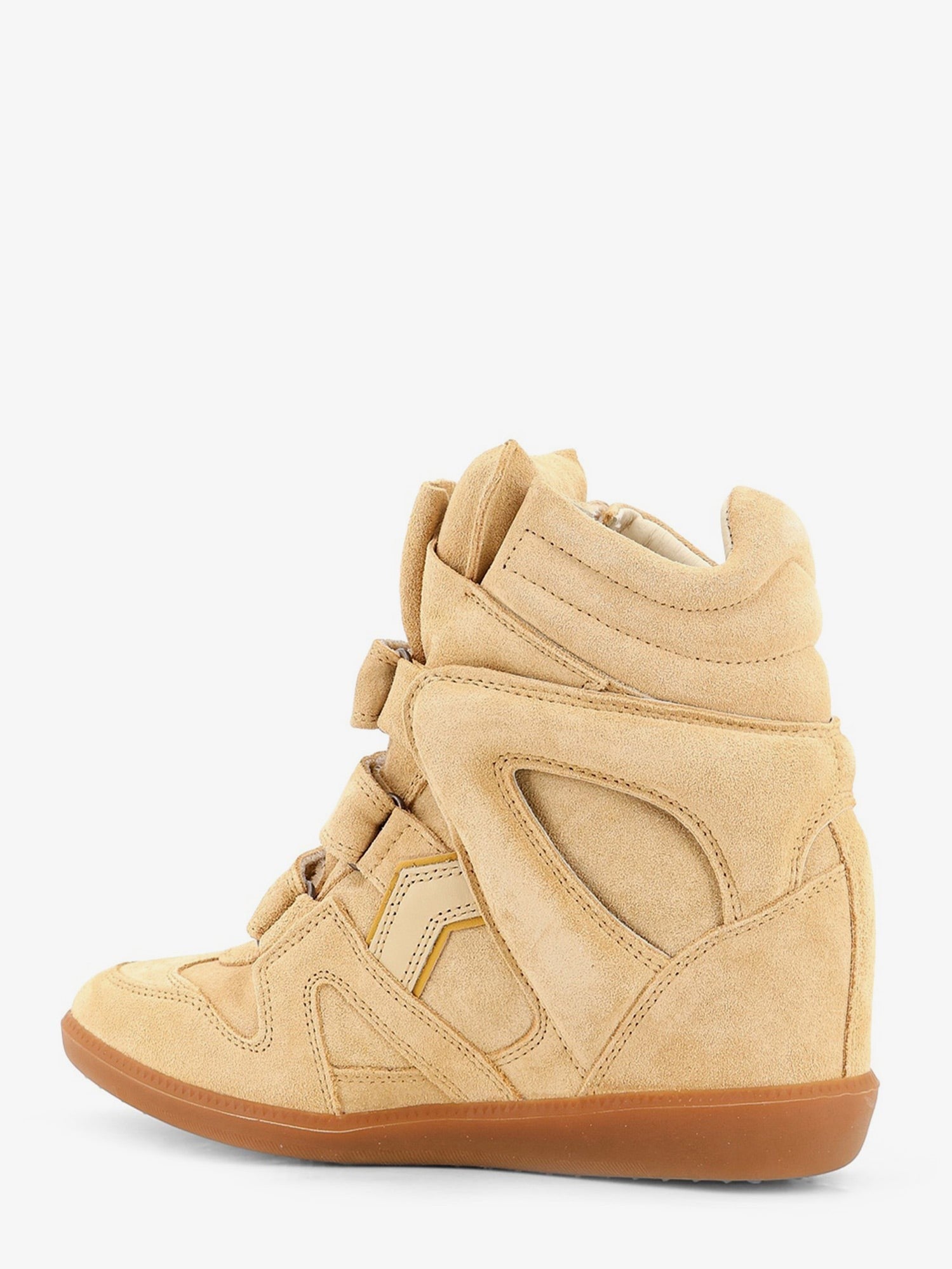 Bekett suede and leather sneakers