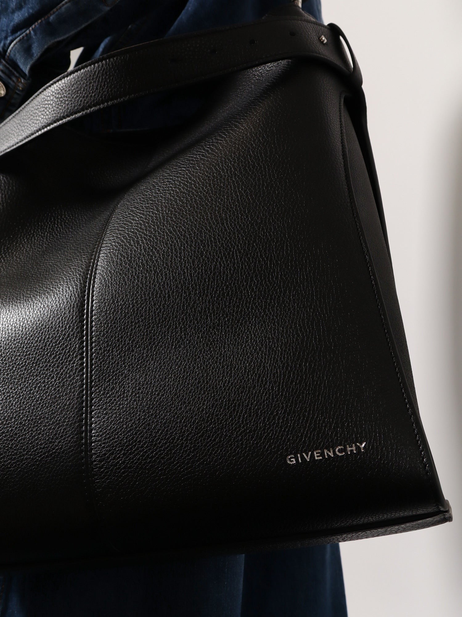 Belted Bag leather shoulder bag