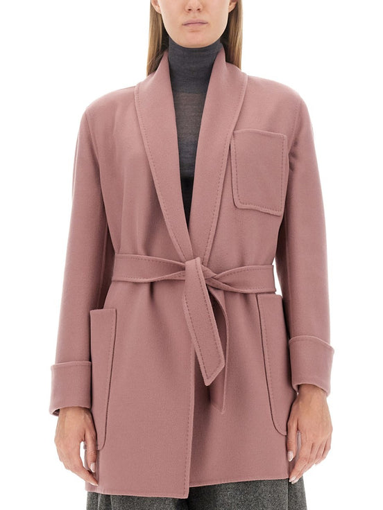 BELTED JACKET