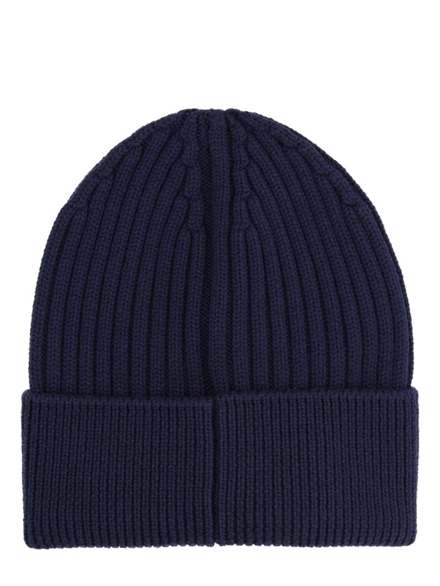 MONCLER GRENOBLE Berretto in Lana con Patch Logo