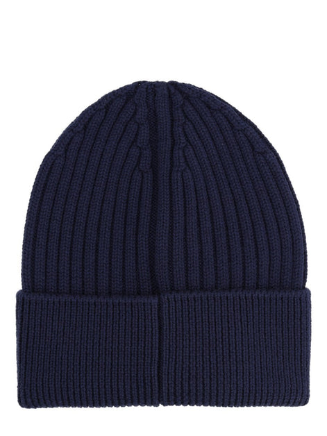 MONCLER GRENOBLE Berretto in Lana con Patch Logo