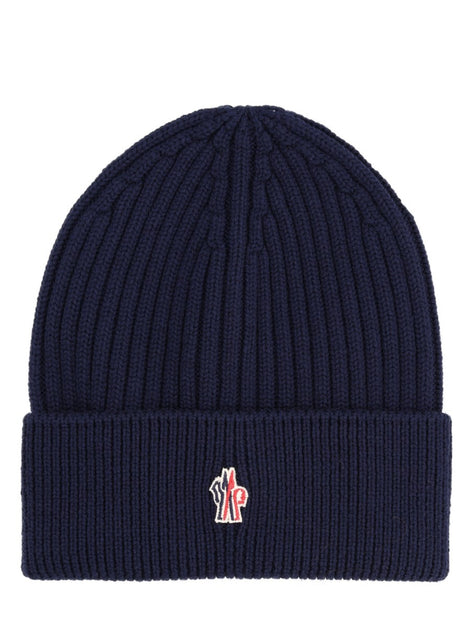 Berretto in Lana con Patch Logo