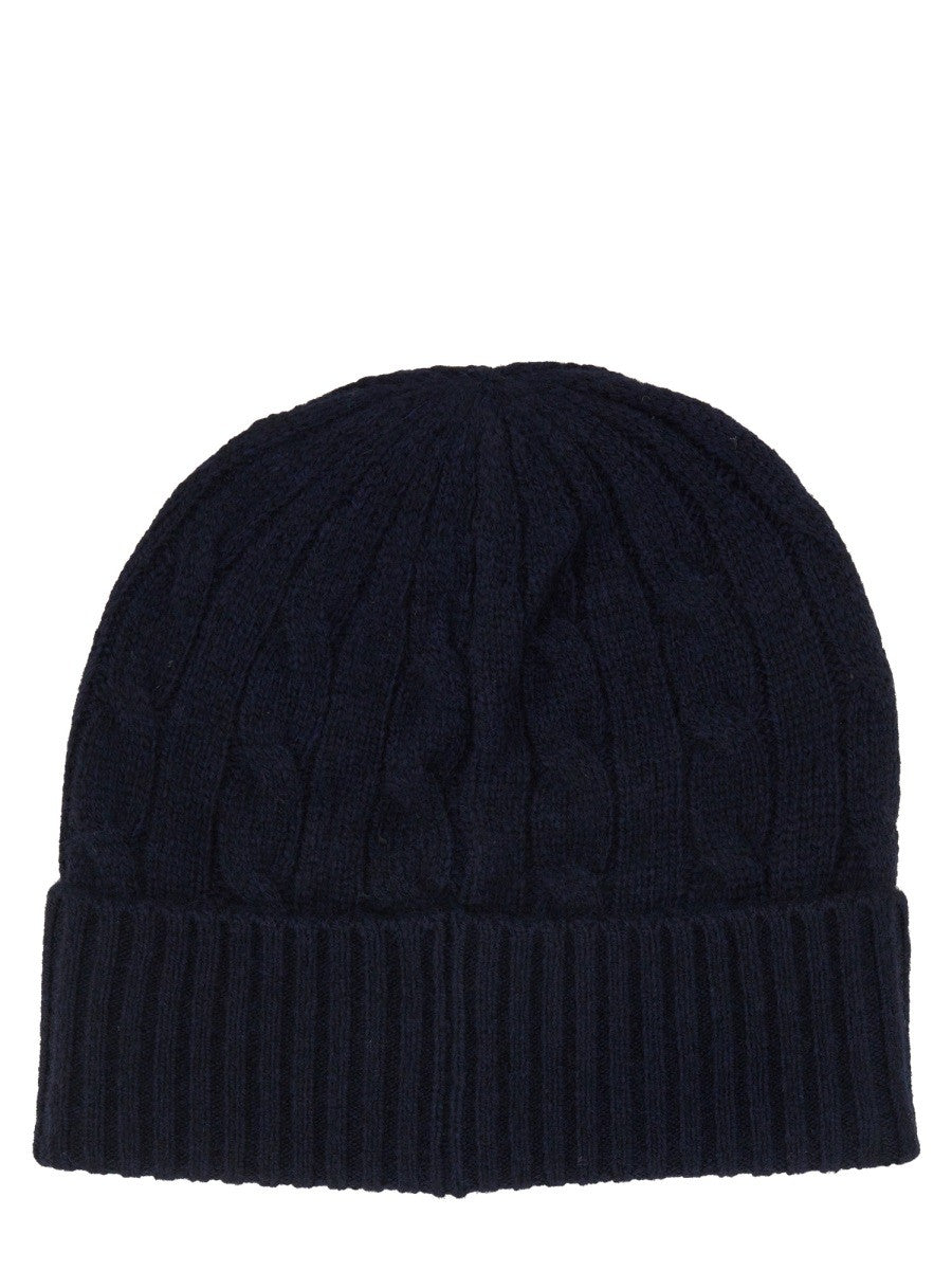 BERRETTO IN LANA E CASHMERE A TRECCE