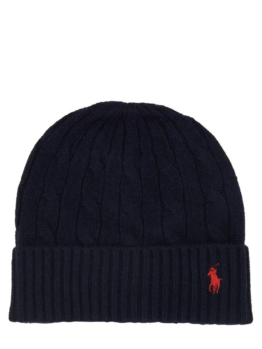 BERRETTO IN LANA E CASHMERE A TRECCE