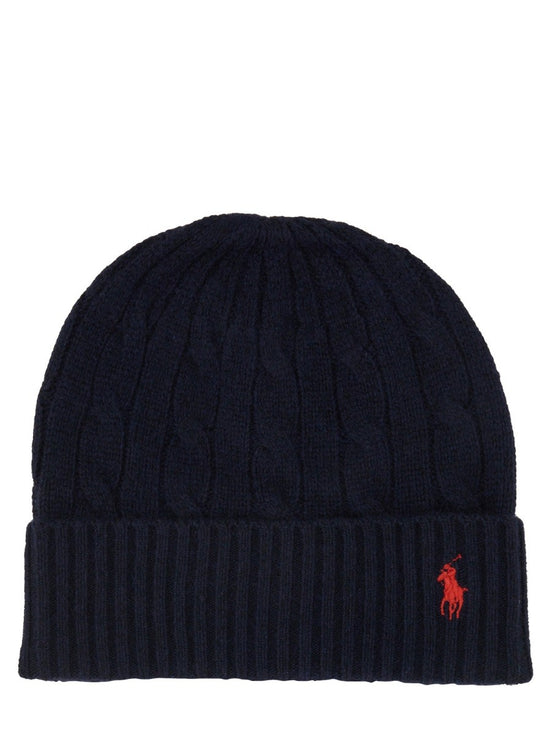 BERRETTO IN LANA E CASHMERE A TRECCE